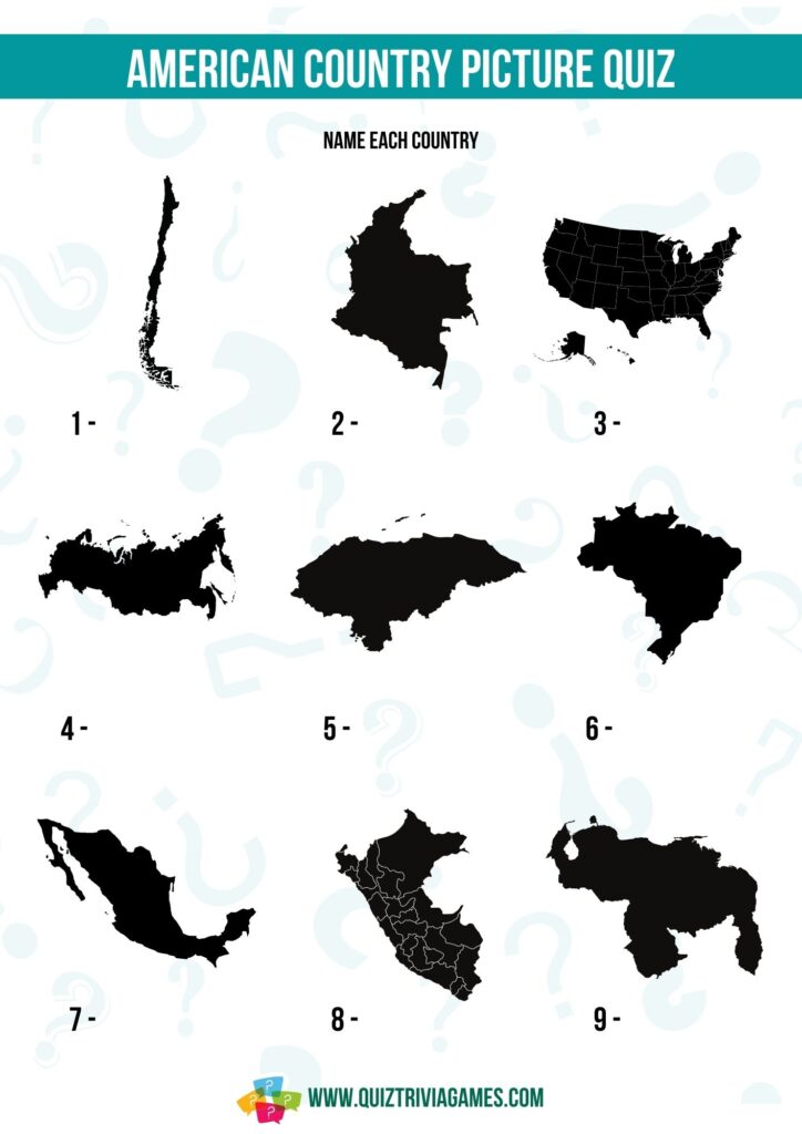 American Country Picture Round