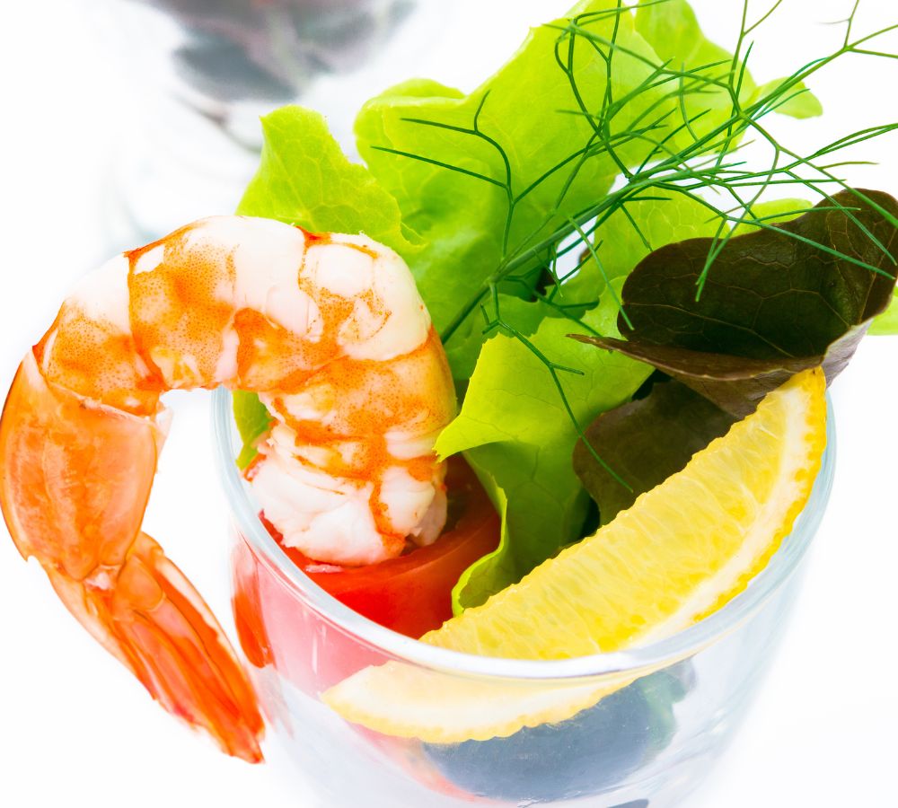 Classic prawn cocktail