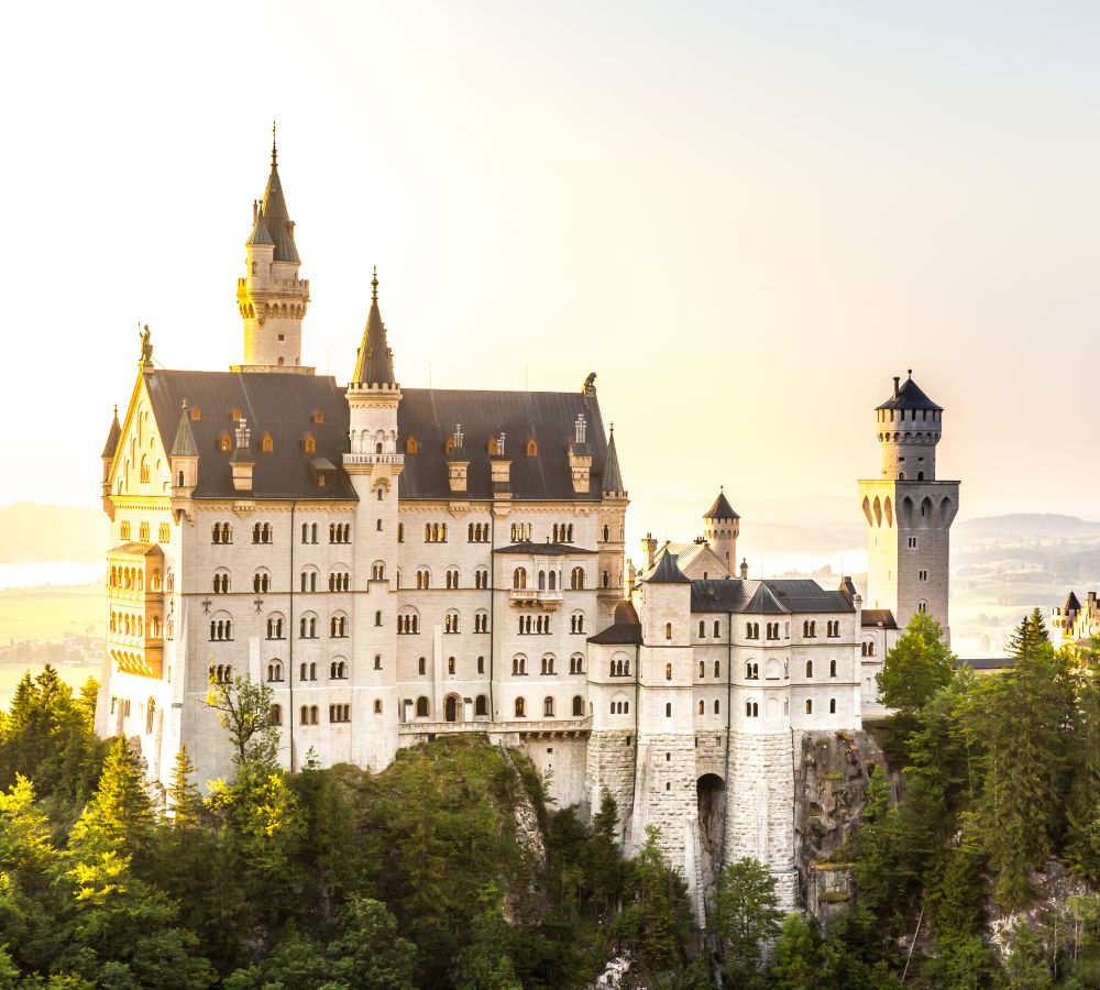 Neuschwanstein castle at Fussen Bavaria, Germany