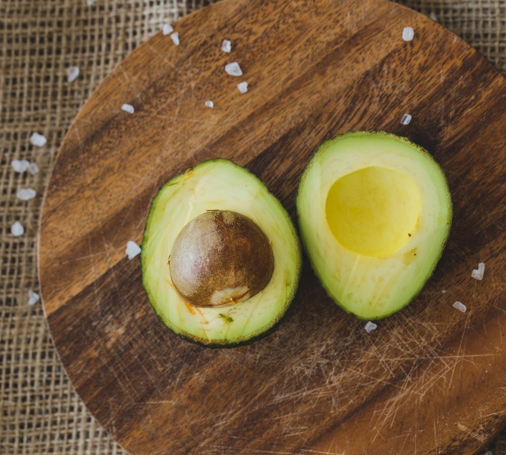 Avocado on the table