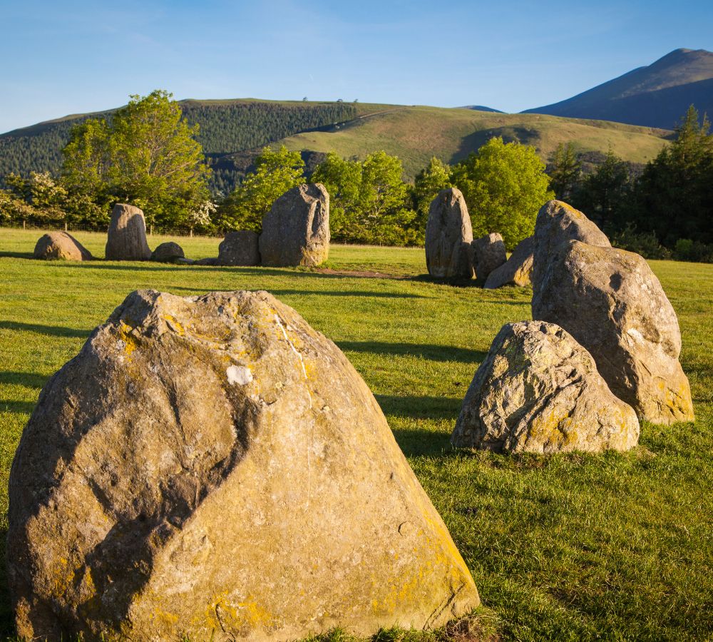 Castlerigg stone circle in Lake District