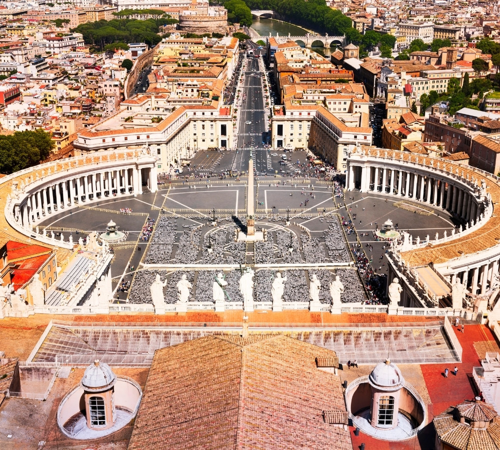 Rome city and Vatican Italy