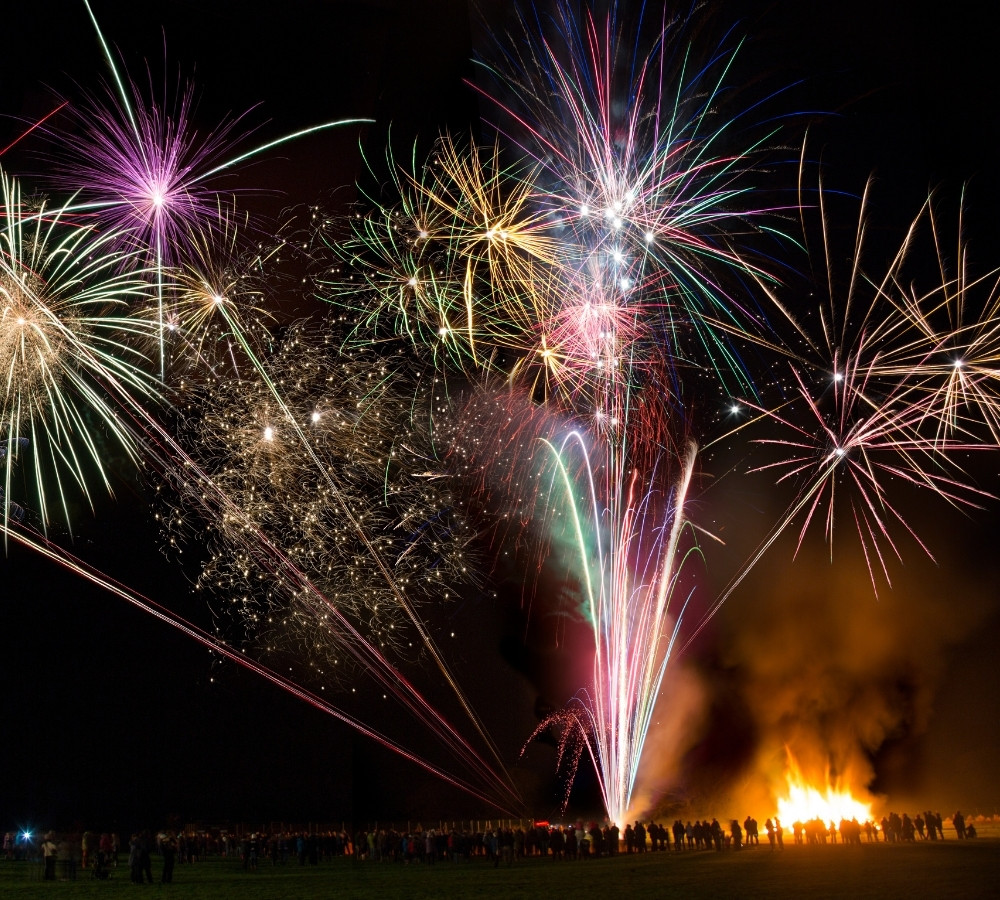 fireworks display at Guy Fawkes Night