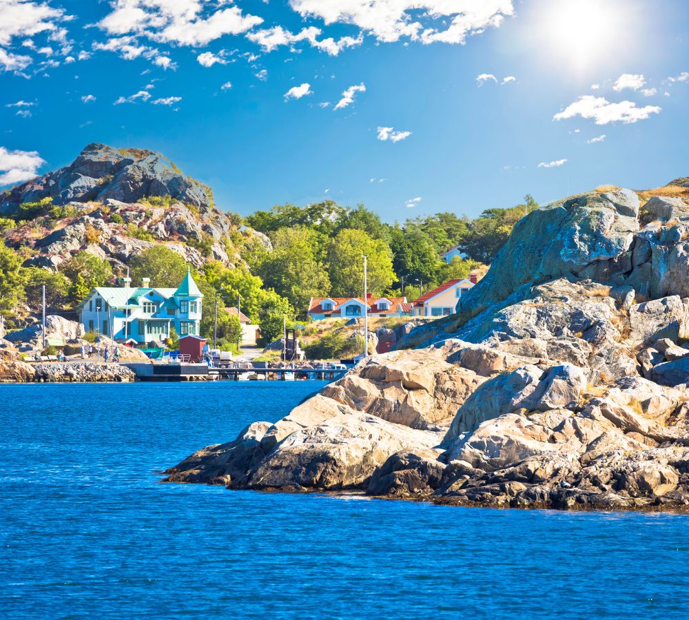 Branno island in Gothenburg, Sweden