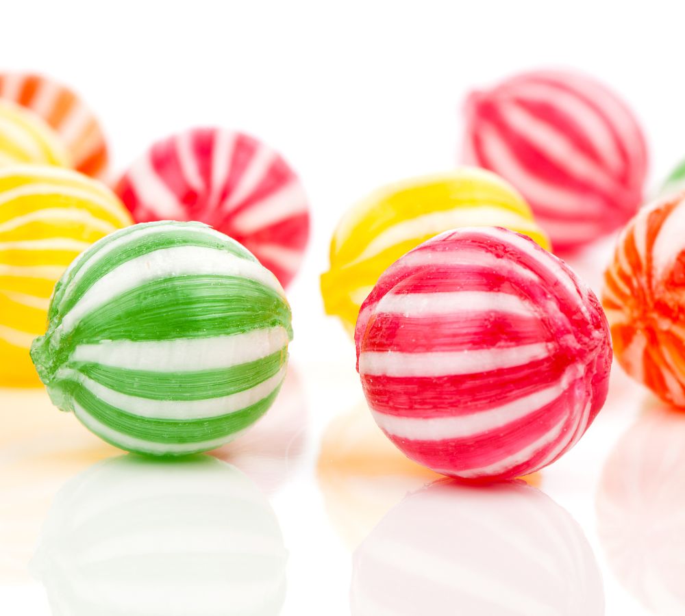 colored candies