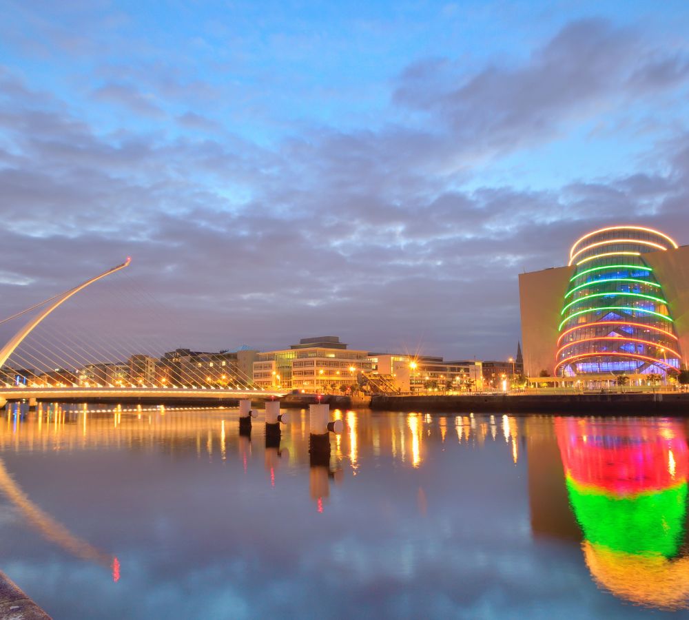 Samuel Beckett Bridge in Dublin