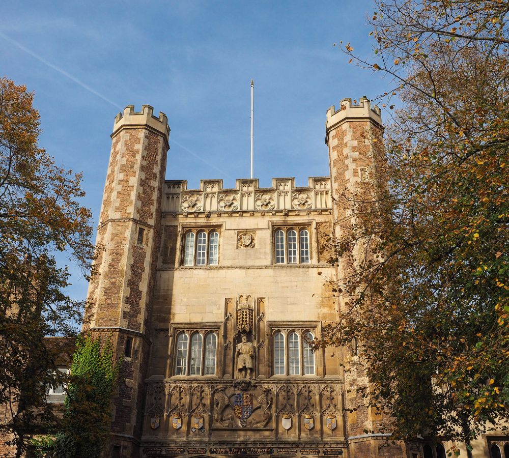 Trinity College in Cambridge
