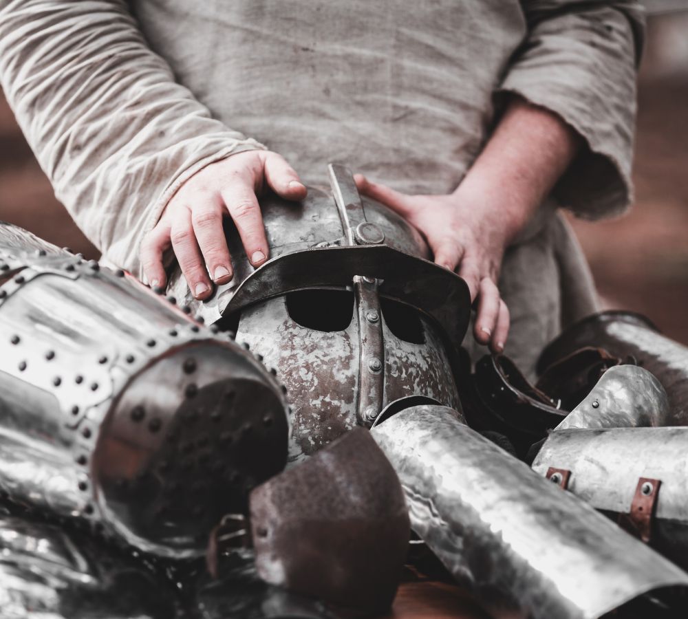 medieval knight armor