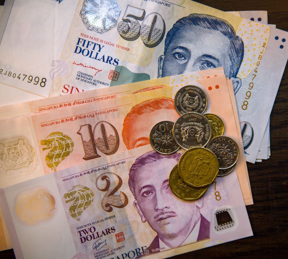 Singapore dollars