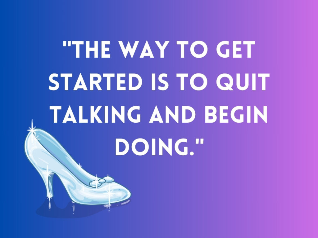 Famous quote by Disney